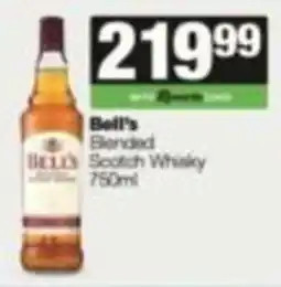 KwikSpar Bell's Blended Scotch Whisky offer