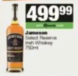 KwikSpar Jameson Select Reserve Irish Whiskey offer