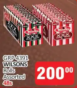 KitKat Cash and Carry WILSONS Rolls Assorted offer