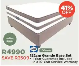 House & Home Sealy 152cm Grande Base Set offer