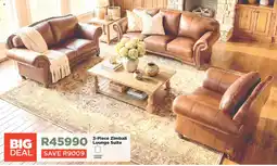 House & Home 3-Piece Zimbali Lounge Suite offer