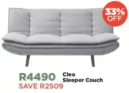 House & Home Cleo Sleeper Couch offer