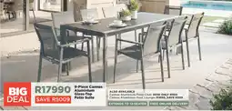 House & Home Cannes Aluminium Glass-Top Patio Suite offer