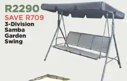 House & Home 3-Division Samba Garden Swing offer