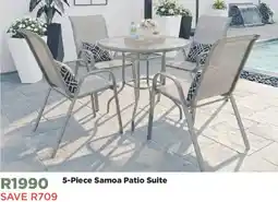House & Home Samoa Patio Suite offer
