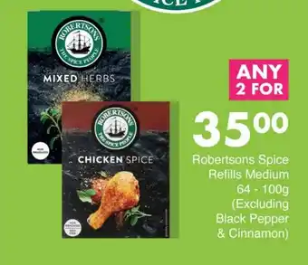 Save Robertsons Spice Refills Medium offer