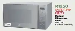 House & Home Manual Microwave Oven DEFY offer