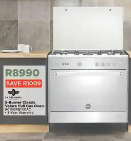 House & Home La Germania 5-Burner Classic Valore Full Gas Oven offer