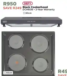 House & Home DEFY Black Cookerhood offer