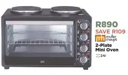 House & Home 2-Plate Mini Oven offer