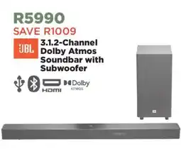 House & Home JBL 3.1.2-Channel Dolby Atmos Soundbar with Subwoofer offer