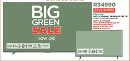 House & Home Hisense 100" 144Hz QLED TV offer