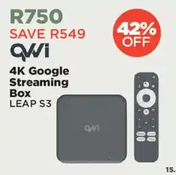 House & Home QWi 4K Google Streaming Box LEAP S3 offer