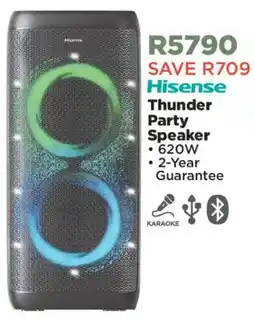 House & Home Hisense Thunder Party Speaker offer