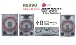 House & Home LG XBoom Mini Hi-Fi offer