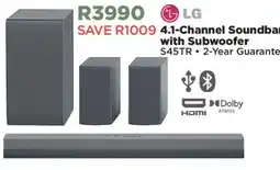 House & Home LG 4.1-Channel Soundbar with Subwoofer offer