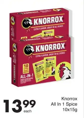 Save Knorrox All In 1 Spice offer