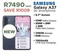 House & Home SAMSUNG Galaxy A37 5G Smartphone offer