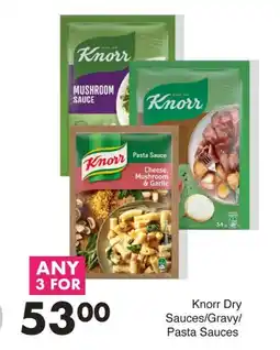 Save Knorr Dry Sauces/Gravy/ Pasta Sauces offer