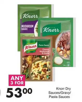 Save Knorr Dry Sauces/Gravy/ Pasta Sauces offer