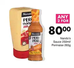 Save Nando's Sauce/ Perinaise offer