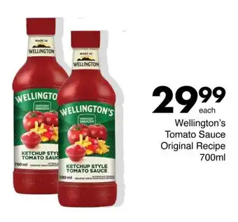Save Wellington's Tomato Sauce Original Recipe offer