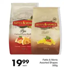 Save Fattis & Monis Assorted Shapes offer