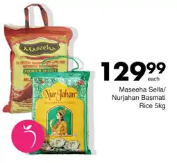 Save Maseeha Sella/ Nurjahan Basmati Rice offer