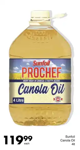 Save Sunfoil Canola Oil offer