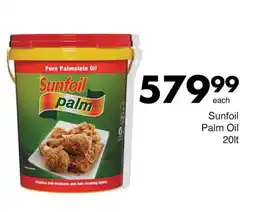 Save Sunfoil Palm Oil offer