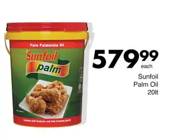 Save Sunfoil Palm Oil offer