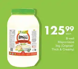 Save B-well Mayonnaise (Original/ Thick & Creamy) offer
