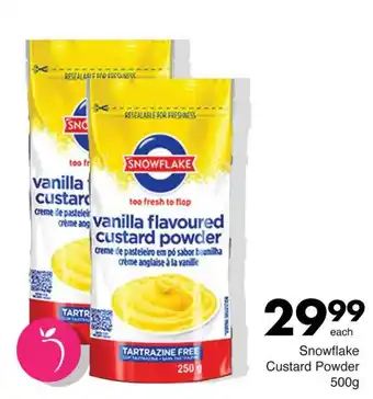 Save Snowflake Custard Powder offer