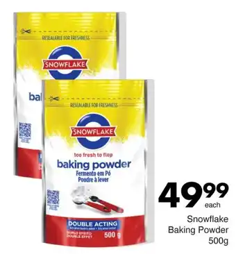 Save Snowflake Baking Powder offer
