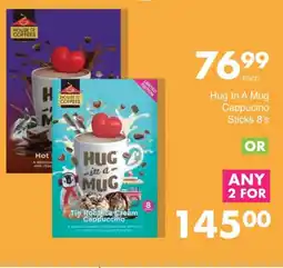 Save Hug In A Mug Cappucino Sticks offer