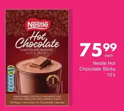 Save Nestlé Hot Chocolate Sticks offer
