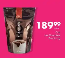 Save Ciro Hot Chocolate Pouch offer