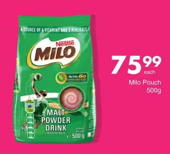 Save Milo Pouch offer