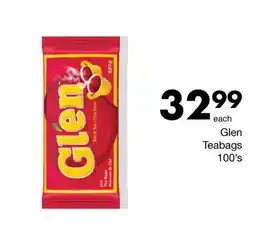 Save Glen Teabags offer