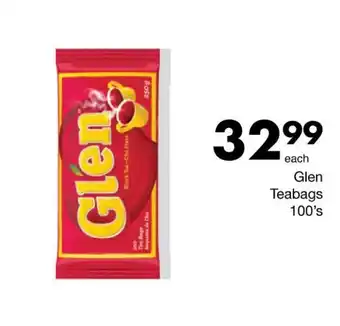 Save Glen Teabags offer