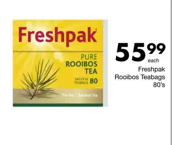 Save Freshpak Rooibos Teabags offer