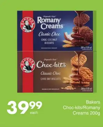 Save Bakers Choc-kits/Romany Creams offer