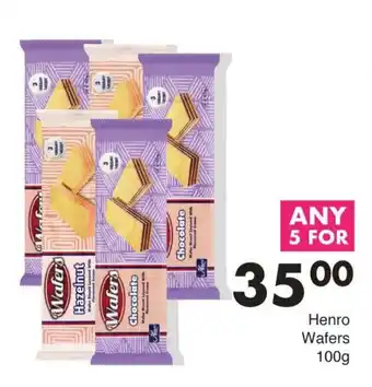 Save Henro Wafers offer