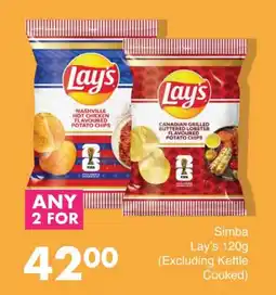 Save Simba Lay's (Excluding Kettle Cooked) offer