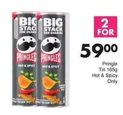 Save Pringle Tin Hot & Spicy Only offer