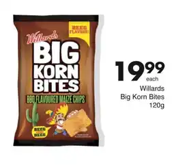 Save Willards Big Korn Bites offer