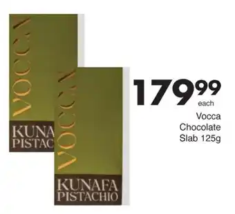 Save Vocca Chocolate Slab offer