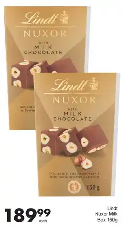 Save Lindt Nuxor Milk Box offer