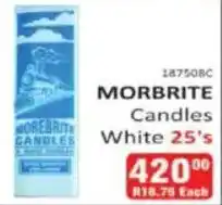 KitKat Cash and Carry Morebrite Candles White offer