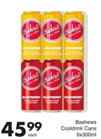 Save Bashews Cooldrink Cans offer